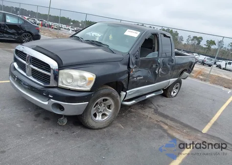 2007 Dodge Ram 1500 Slt из США, поврежденный, VIN 1D7HA18P37J642519